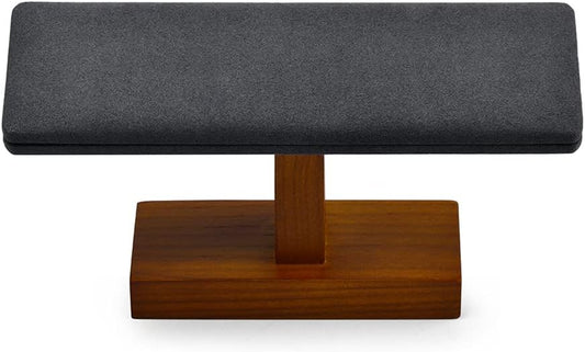 Grey Jewelry Display Stand Necklace Display for Photography Solid Wood Jewelry Display Necklace/Pendant Holder